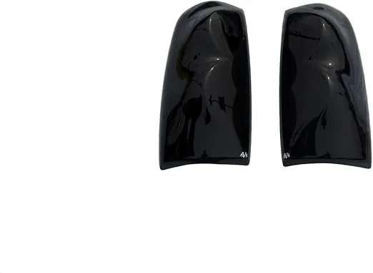 Auto Ventshade [AVS] Tailshades / Blackout | Fits 2019 - 2024 Chevrolet Silverado 1500, 2 pcs. | Black - 33637