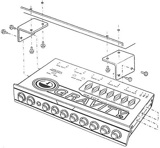 Gravity 7 Band Graphic Equalizer GR-EQ9