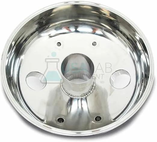 12" Hemispherical Lid 2x 2" Tri-Clamp 1x 3" Tri-Clamp 2x 1/4" FNPT 2x 1/2" FNPT - USAlab