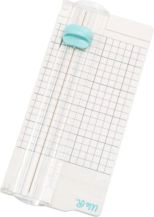 We R Memory Keepers-Mini Trimmer Tool, Paper Trimmer Card Stock Trimmer Craft Supplies Paper Crafts Trimming Tool Paper Trimmer for Crafting DIY Crafts Paper Trimmer for Card Making