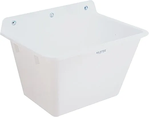 WALL MOUNT SINK (Mustee, E. L. 16K)