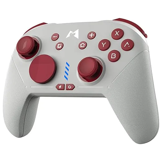 MOBAPAD ChiTu Wireless Pro Controller for Switch, Hall Effect Joystick, HD Rumble, Mecha-Tactile Action Buttons, 2 Programmable Back Buttons, NFC, Wake-up Console, Motion Controls, APP