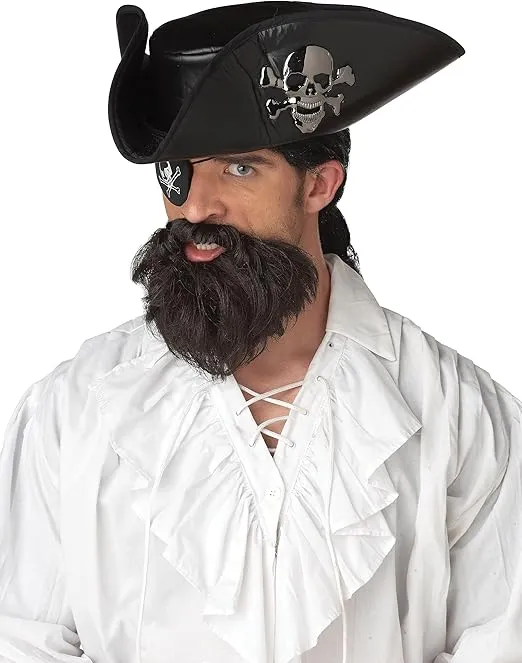 California Costumes Pirate Captain Beard