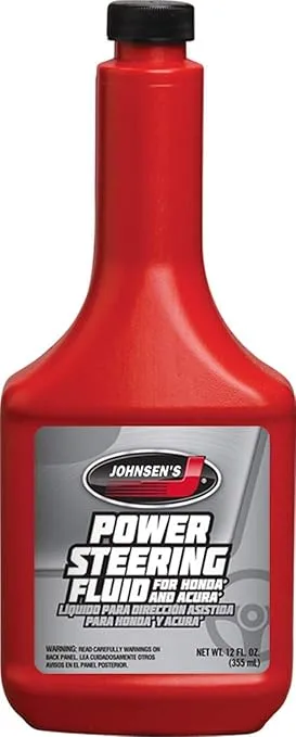 Johnsen's 2612 Power Steering Fluid for Honda - 12 oz.