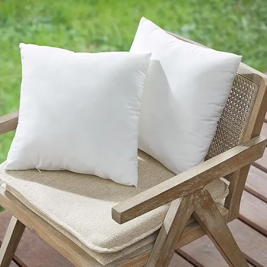 Codi 12x20 Pillow Insert Set of 4 - Water Resistant Outdoor Lumbar Pillows Upgraded Premium Decorative Stuffing Throw Pillows for Couch, Patio Furniture