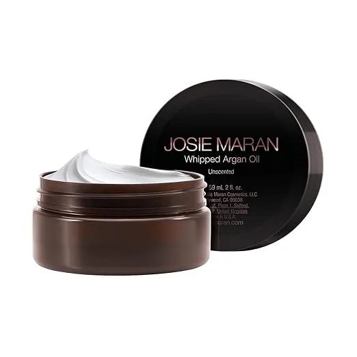 Josie Maran Whipped Body Butter - Hydrate, Soften & Revitalize Skin with Argan Oil, Shea Butter, Avocado Oil & Fatty Acids - Dry Skin Body Moisturizer - Lavender Citrus (2 fl oz / 59ml)
