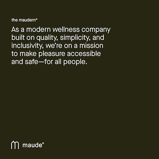 Maude Burn No. 1 - Jojoba Oil Massage Candle with Notes of Amber, Cedar Leaf + Clove - Made with Hydrating, Skin-Softening Soybean Oil - Paraben, Cruelty and Phthalate-Free Massage Oil Candle (4 oz)
