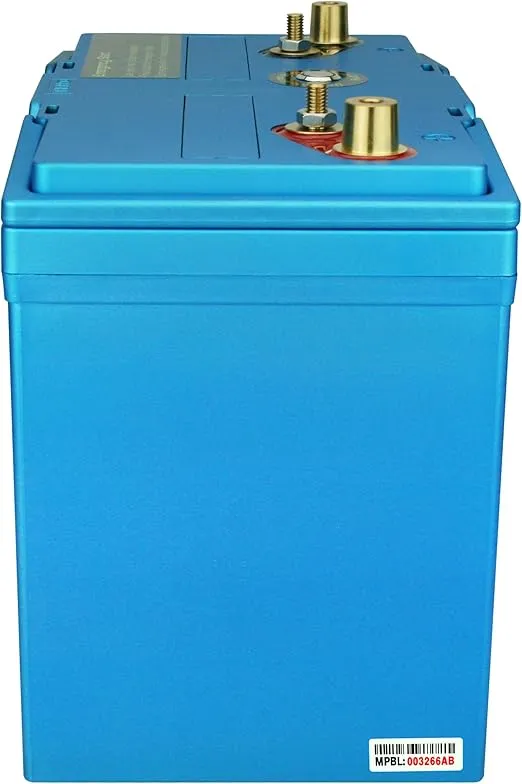 Dual Purpose Deep Cycle Lithium Marine Trolling Battery Group 27 Replaces Optima D27M 900CCA