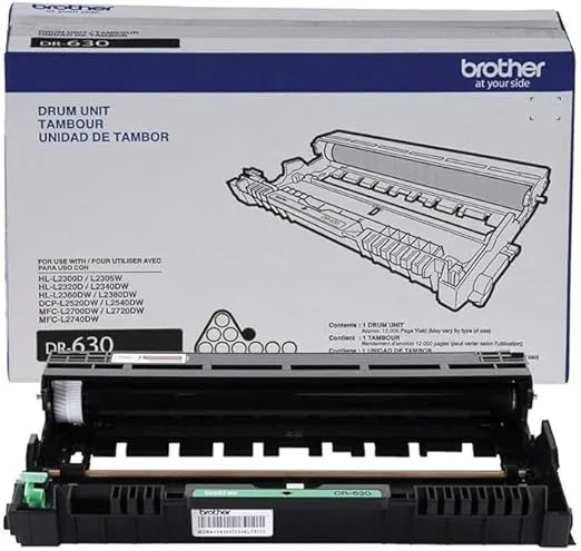 Brother DR630 for MFC-L2720DW Drum Unit (OEM) Made Prints 12,000 Pages (NOT Include A Toner)
