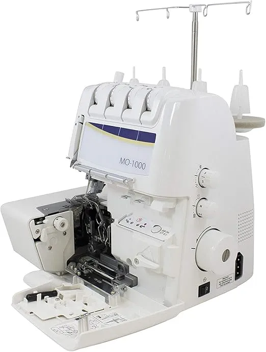 Juki MO-1000 Serger, Push Button Jet Air Looper Threader,purple