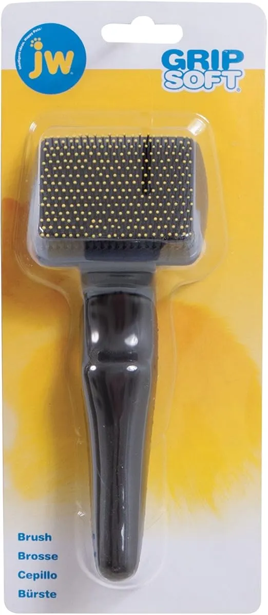 JW Pet Company GripSoft Cat Slicker Brush, Small