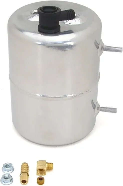 Comp Cams - 5201 COMP CAMS Zinc Plated and Polished Aluminum Vacuum Canister