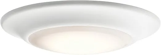 Kichler 43848WHLED30T Horizon 6.5" LED 3000K Downlight in White
