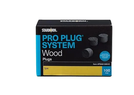PRO-PLUG System - for IPE - 100 pc Component Pack Plugs Only 5/16" Diameter
