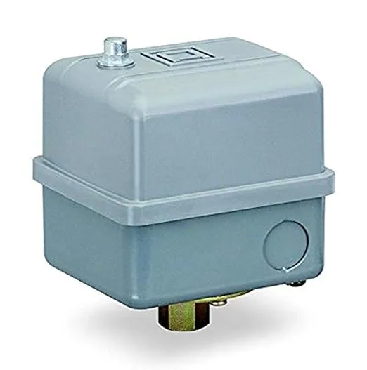 Telemecanique Sensors 9013GHG2J63 Pressure Switch, 200/250 psi Sensor, NEMA 1 Enclosure, 1/4" NPSF, 140-175 psi Points
