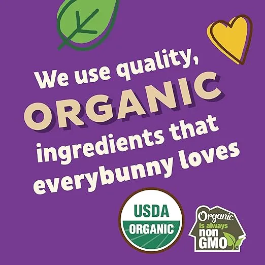 Annie's Organic Friends Bunny Graham Snacks, Chocolate Chip, Chocolate & Honey, 7 oz.