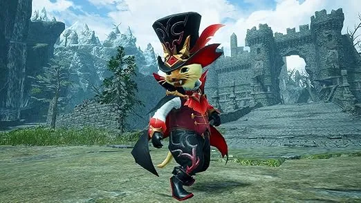 Amiibo Felyne Malzeno Palico Monster Hunter Rise Sunbreak Accessory (JP Import)