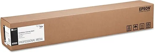 Epson Exhibition Canvas, 23 Mil, 44" X 40 Ft, Satin White