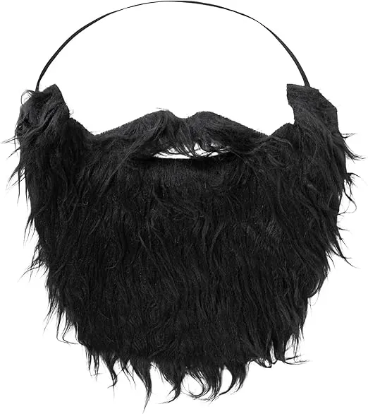Dress Up America Fake Beard Costume - Costume Beard and Mustache - Beard Costume for Adults and Teens