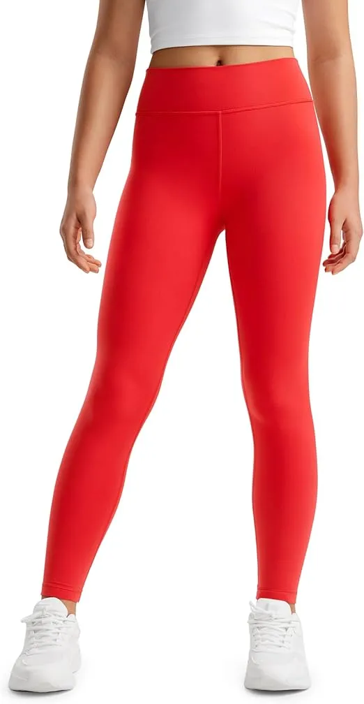 CRZ YOGA Girls Butterluxe Full Length Athletic Leggings - Kids High Waist Lounge Pants Girls Active Dance Running Yoga Tights