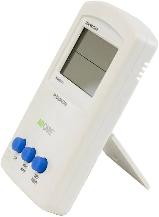 1990 Digital Hygrometer/Thermometer Monitor for Humidifier