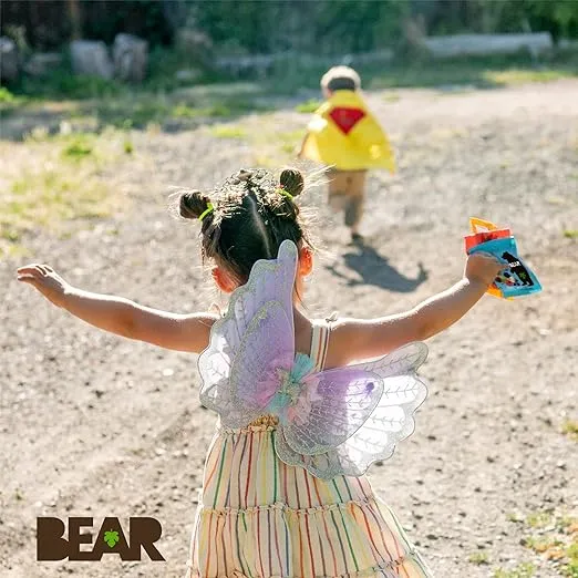 BEAR Real Fruit Snack Minis, Raspberry/Blueberry, No added Sugar, All Natural, Bite Sized Snacks for Kids, Non GMO, Gluten Free, Vegan, 0.7 Oz (Pack of 18)