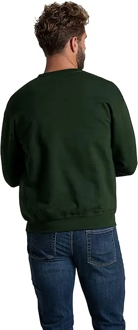 Fruit of the Loom Men's Eversoft Fleece Sweatshirts, Moisture Wicking & Breathable, Crewneck Sweatshirt