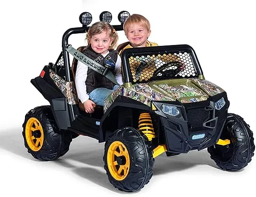 Peg Perego Official 12 Volt Replacement Battery for Ride on Toys. All Season Performance. Works with John Deere, Polaris, and Case IH Licensed Ride on Toys