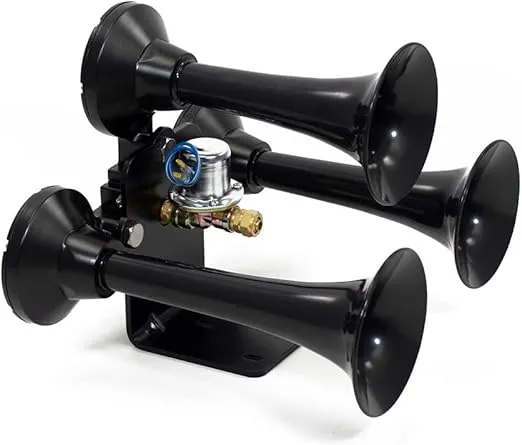 HornBlasters Bandit Air Horn Only - 3 Trumpets - Unique Sound