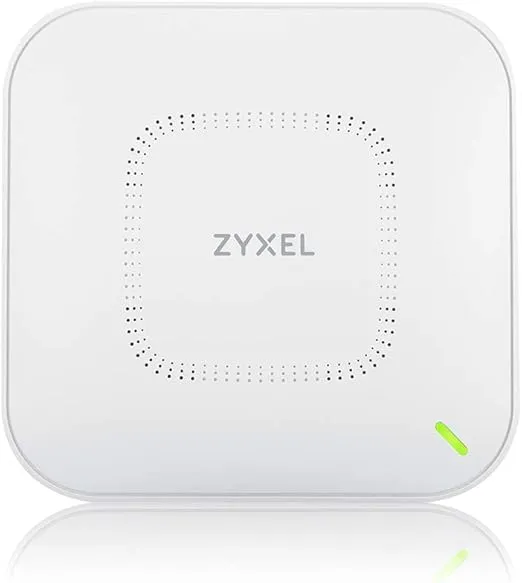 Zyxel True WiFi 6 AX3550 Wireless Multi-Gigabit Enterprise Access Point | Smart Antenna | 5G Uplink | Mesh | BLE | Cloud, App, Direct or Controller MGMT | POE++ | 1 Year Nebula Pro | WAX650S