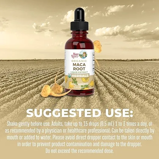Mary Ruth's Organic Maca Root, 1 FZ