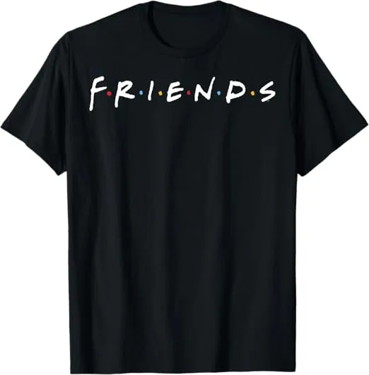 Friends Classic Title Logo T-Shirt