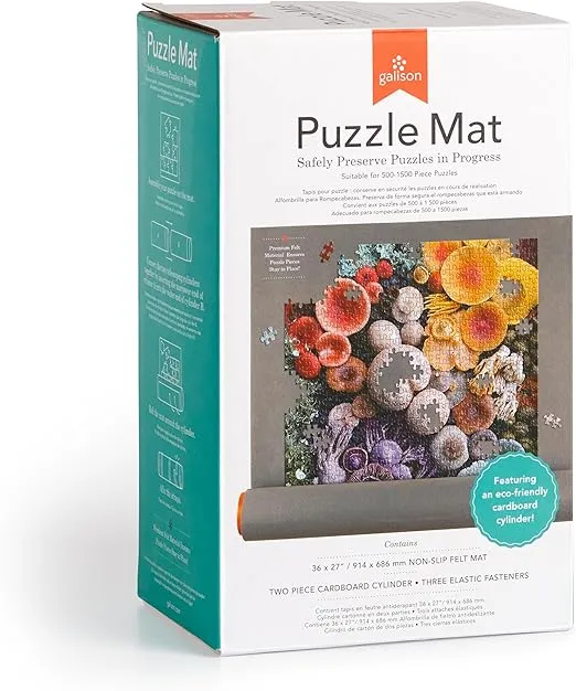 Galison - Roll Up Puzzle Mat (up to 1500 Pcs)
