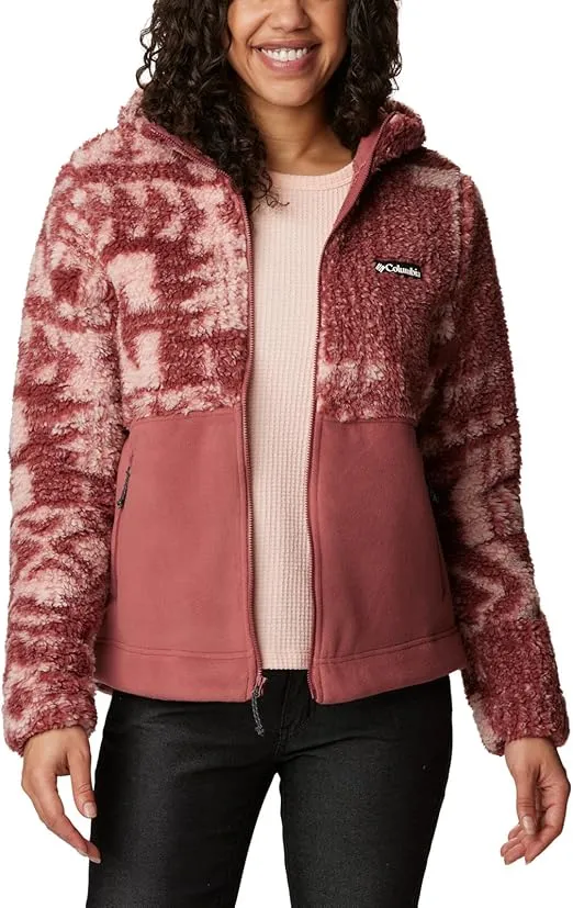 Columbia Women's Winter Pass Sherpa Hooded Full Zip