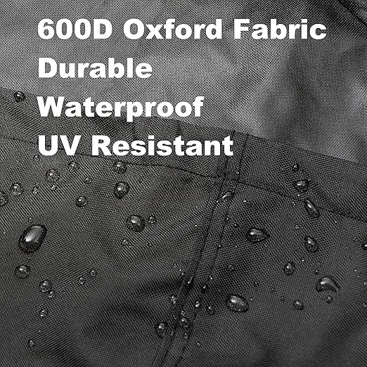 Terre Products, Heavy Duty Snow Blower Cover Waterproof, UV Resistant, 600D Oxford Material, Universal Snow Blower Cover, Outdoor Protection, Windproof Drawstring Designed for Storage and Trailering