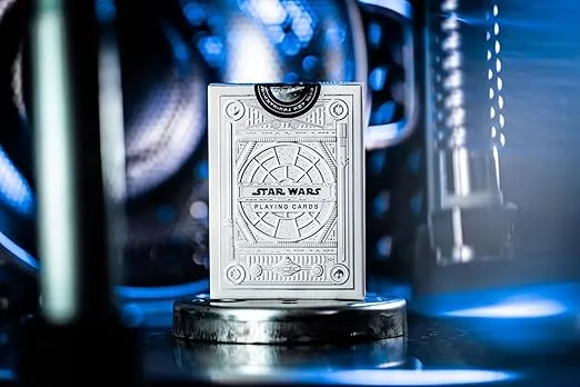 theory11 Star Wars Silver Special Edition - White Light Side Premium Playing Cards Theme Deck