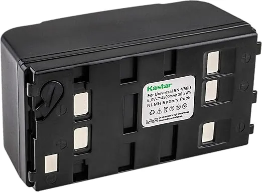 Kastar NiMH Battery 6V 4800mA Replacement for JVC BN-V11U BN-V12U BN-V14U BN-V15U BN-V18U BN-V20U BN-V22U BN-V24U BN-V25U BN-V400U BN-V60U BN-V65