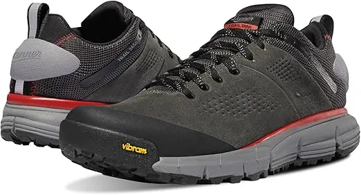 Danner Trail 2650 Hiking Shoes for Men - Durable Suede, Lightweight Textile with Breathable Mesh Lining, Ortholite Footbed & Vibram Traction Outsole