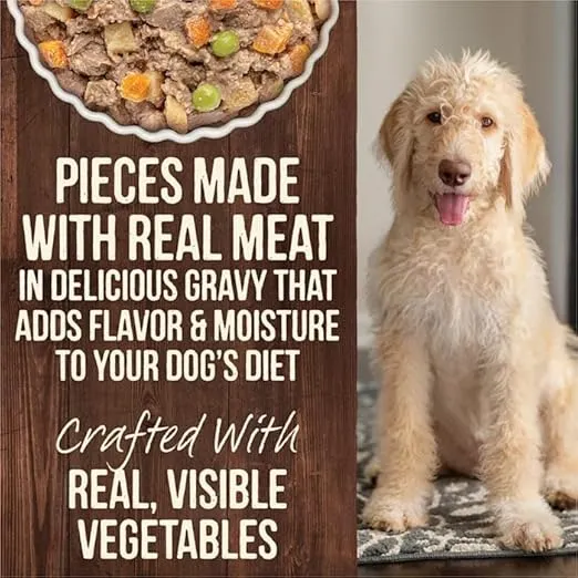 Merrick Grain Free Wet Dog Food Variety Pack, Grain Free Favorites Canned Dog Food - (12) 12.7 oz. Cans