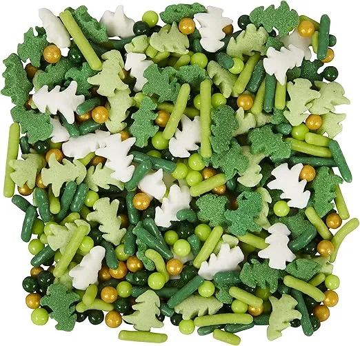 Wilton Sprinkle Xmas, Christmas Tree Mix