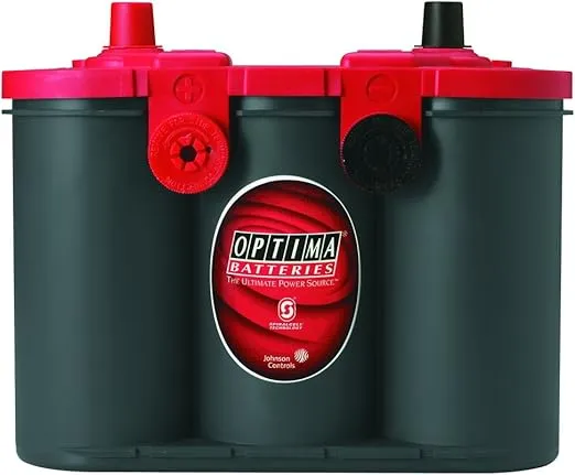 OPTIMA Batteries High Performance 34/78 RedTop Sealed AGM Car, Truck, and SUV Starting Battery, 800 CCA, Dual SAE and GM Terminals, Maintenance Free, Versitile Mounting