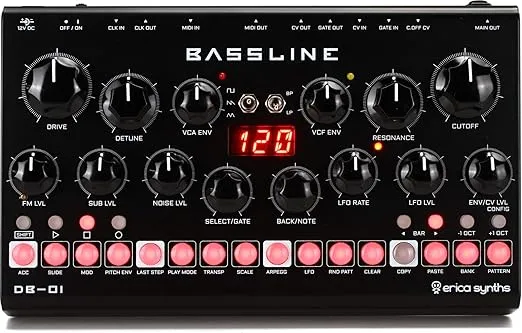 Bassline DB-01 Desktop Bassline Synthesizer