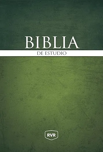 RVR, Biblia de Estudio, Tapa Dura, Comfort Print (Spanish Edition)