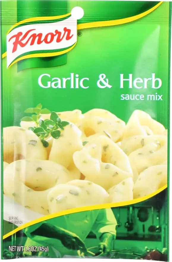 Knorr Pasta Sauces Garlic Herb Sauce Mix 12x 1.6Oz