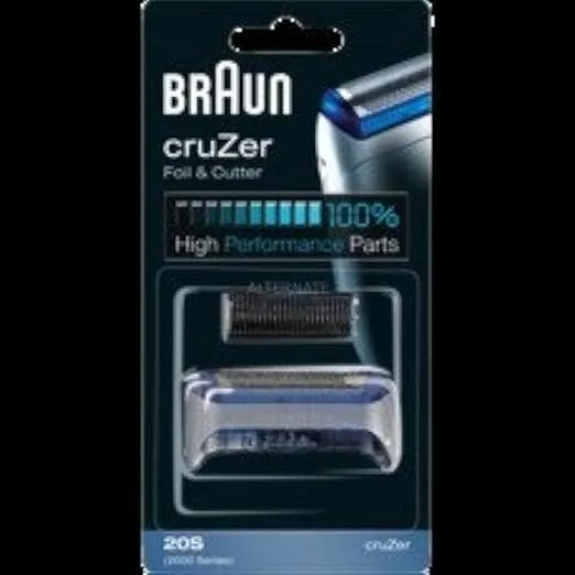 Braun Replacement Foil - CruZer1, 2, 3, 4 - 2000 Series