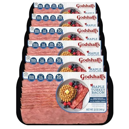 Godshall's 12oz Maple Turkey Bacon, 6pk