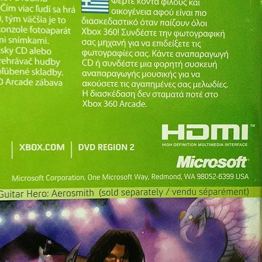 Microsoft Xbox 360 Arcade - Game console (Renewed)