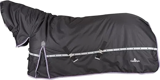 10K Cross Trainer Winter Blanket, Hooded, Large, Black