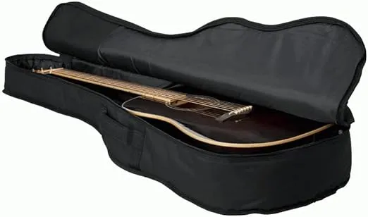 Gator Cases Foam Padded Acoustic Gig Bag Fits Dreadnought Style Guitars up to 41.9" Length (GBE-Dread) Economy