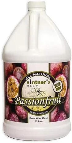 Vintner's Best Passionfruit Fruit Wine Base 128 oz.